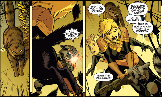 Captain Marvel #2 int. page